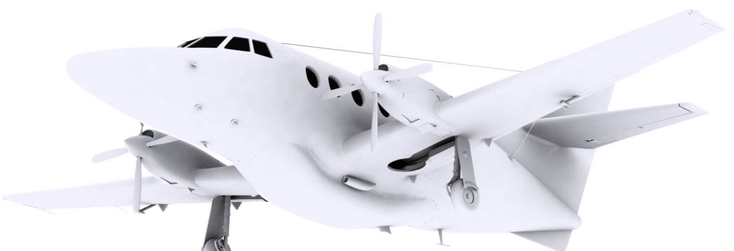 Jetstream 32 cockpit instrument panel
